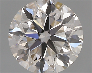 Picture of 0.48 Carats, Round with Excellent Cut, J Color, VVS1 Clarity and Certified by GIA