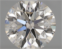 0.70 Carats, Round with Excellent Cut, L Color, VVS1 Clarity and Certified by GIA