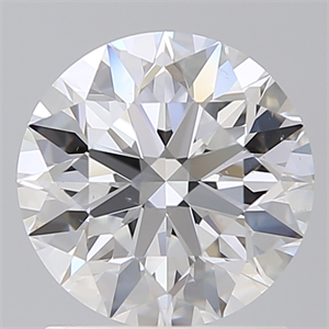 Foto Del inventario de diamantes de laboratorio, 1.55 quilates, Redondo , Color E, claridad VS2 y certificado IGI de