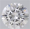 Lab Created Diamond 1.32 Carats, Round with Excellent Cut, D Color, VVS2 Clarity and Certified by IGI