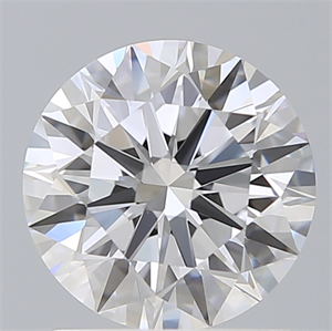 Picture of Lab Created Diamond 1.53 Carats, Round with Excellent Cut, D Color, VS1 Clarity and Certified by IGI