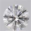 Lab Created Diamond 1.56 Carats, Round with Ideal Cut, D Color, VVS2 Clarity and Certified by IGI
