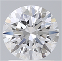 Del inventario de diamantes de laboratorio, 1.50 quilates, Redondo , Color D, claridad VS1 y certificado IGI