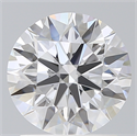 Lab Created Diamond 1.67 Carats, Round with Ideal Cut, E Color, VS2 Clarity and Certified by IGI