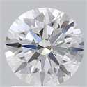 Lab Created Diamond 1.35 Carats, Round with Excellent Cut, E Color, VVS2 Clarity and Certified by IGI