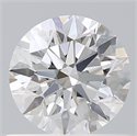 Lab Created Diamond 0.79 Carats, Round with Ideal Cut, D Color, VVS2 Clarity and Certified by IGI
