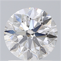 Lab Created Diamond 1.52 Carats, Round with Excellent Cut, D Color, VS2 Clarity and Certified by IGI