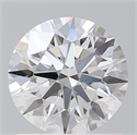 Lab Created Diamond 1.18 Carats, Round with Ideal Cut, D Color, VVS2 Clarity and Certified by IGI