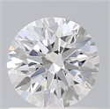 Lab Created Diamond 0.91 Carats, Round with Ideal Cut, D Color, VS2 Clarity and Certified by IGI