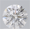Lab Created Diamond 0.95 Carats, Round with Excellent Cut, D Color, VS2 Clarity and Certified by IGI