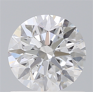 Picture of Lab Created Diamond 0.95 Carats, Round with Excellent Cut, D Color, VS2 Clarity and Certified by IGI
