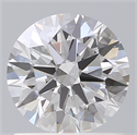 Del inventario de diamantes de laboratorio, 1.09 quilates, Redondo , Color D, claridad VVS2 y certificado IGI