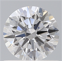 Lab Created Diamond 0.78 Carats, Round with Ideal Cut, D Color, VVS2 Clarity and Certified by IGI