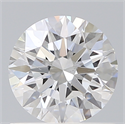 Lab Created Diamond 0.90 Carats, Round with Ideal Cut, D Color, VS2 Clarity and Certified by IGI