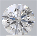 Lab Created Diamond 1.76 Carats, Round with Ideal Cut, D Color, VS2 Clarity and Certified by IGI