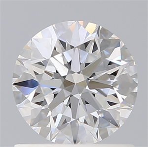 Picture of Lab Created Diamond 0.95 Carats, Round with Ideal Cut, D Color, VS2 Clarity and Certified by IGI