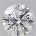 Lab Created Diamond 0.73 Carats, Round with Ideal Cut, D Color, VVS1 Clarity and Certified by IGI