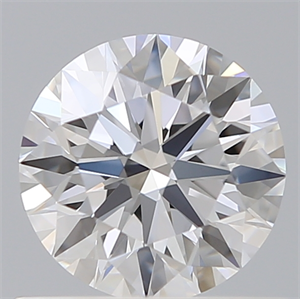 Picture of Lab Created Diamond 0.73 Carats, Round with Ideal Cut, D Color, VVS1 Clarity and Certified by IGI