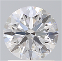 Lab Created Diamond 1.33 Carats, Round with Ideal Cut, D Color, VS1 Clarity and Certified by IGI