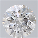 Del inventario de diamantes de laboratorio, 1.57 quilates, Redondo , Color D, claridad VVS2 y certificado IGI