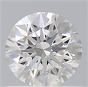 Lab Created Diamond 0.71 Carats, Round with Excellent Cut, D Color, VS2 Clarity and Certified by IGI