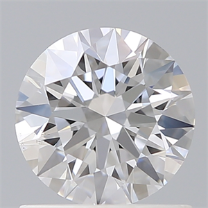 Picture of Lab Created Diamond 0.90 Carats, Round with Ideal Cut, D Color, VS2 Clarity and Certified by IGI