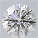 Lab Created Diamond 1.61 Carats, Round with Ideal Cut, E Color, VS1 Clarity and Certified by IGI