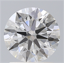 Del inventario de diamantes de laboratorio, 1.61 quilates, Redondo , Color E, claridad VS1 y certificado IGI