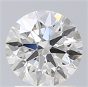 Del inventario de diamantes de laboratorio, 1.66 quilates, Redondo , Color F, claridad VS1 y certificado IGI