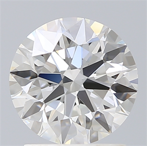 Foto Del inventario de diamantes de laboratorio, 1.66 quilates, Redondo , Color F, claridad VS1 y certificado IGI de