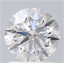 Del inventario de diamantes de laboratorio, 1.51 quilates, Redondo , Color D, claridad VS1 y certificado IGI