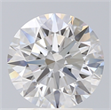Del inventario de diamantes de laboratorio, 1.72 quilates, Redondo , Color D, claridad VS2 y certificado IGI