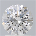 Lab Created Diamond 1.27 Carats, Round with Ideal Cut, D Color, VS1 Clarity and Certified by IGI