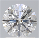Del inventario de diamantes de laboratorio, 1.26 quilates, Redondo , Color D, claridad VVS2 y certificado IGI