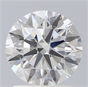 Lab Created Diamond 1.65 Carats, Round with Ideal Cut, E Color, VS1 Clarity and Certified by IGI