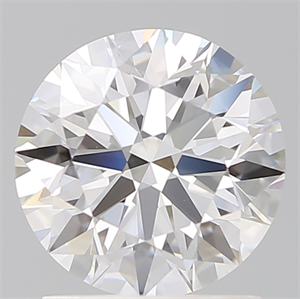 Picture of Lab Created Diamond 1.55 Carats, Round with Ideal Cut, D Color, VS1 Clarity and Certified by IGI