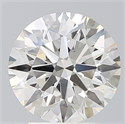 Del inventario de diamantes de laboratorio, 3.24 quilates, Redondo , Color H, claridad VS1 y certificado IGI