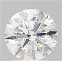Lab Created Diamond 1.78 Carats, Round with Ideal Cut, E Color, VS1 Clarity and Certified by IGI