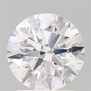Picture of Lab Created Diamond 1.78 Carats, Round with Ideal Cut, E Color, VS1 Clarity and Certified by IGI