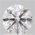 Lab Created Diamond 0.92 Carats, Round with Ideal Cut, D Color, VVS1 Clarity and Certified by IGI