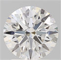Del inventario de diamantes de laboratorio, 2.26 quilates, Redondo , Color F, claridad VS1 y certificado IGI
