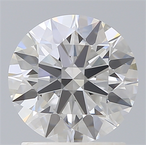 Picture of Lab Created Diamond 1.54 Carats, Round with Ideal Cut, E Color, VS1 Clarity and Certified by IGI