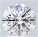 Lab Created Diamond 1.62 Carats, Round with Excellent Cut, E Color, VS1 Clarity and Certified by IGI