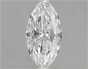 0.60 Carats, Marquise D Color, IF Clarity and Certified by GIA