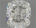 0.80 Carats, Cushion J Color, VVS2 Clarity and Certified by GIA