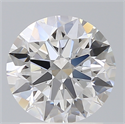 Lab Created Diamond 1.77 Carats, Round with Ideal Cut, E Color, VS1 Clarity and Certified by IGI
