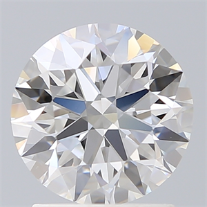 Foto Del inventario de diamantes de laboratorio, 1.76 quilates, Redondo , Color E, claridad VS1 y certificado IGI de