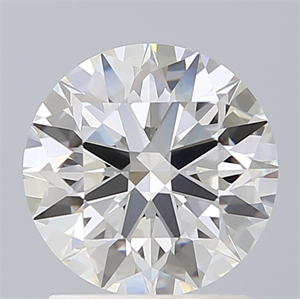 Picture of Lab Created Diamond 1.69 Carats, Round with Ideal Cut, G Color, VVS2 Clarity and Certified by IGI
