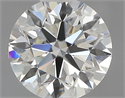 0.45 Carats, Round with Excellent Cut, I Color, IF Clarity and Certified by GIA