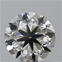 0.90 Carats, Round with Good Cut, I Color, VVS1 Clarity and Certified by GIA